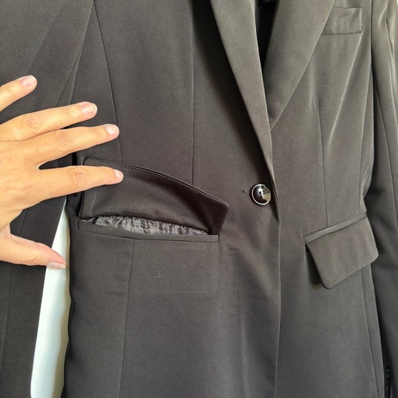 Urban Behavior Women's Size XS Blazer Black Office Chic Tailored Career Feminine - Picture 7 of 12